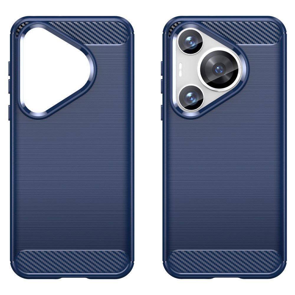 EIDERWOOD Huawei Pura 70 Pro / 70 Pro+ (Plus) Brushed Carbon Case - Blue