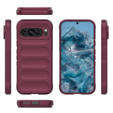 EIDERWOOD Google Pixel 9 Pro Flexible Plastic Case - Wine Red