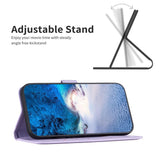 EIDERWOOD Motorola Edge 50 Pro Faux Leather Flip Cover with Stand Function & Card Holder - Lavender