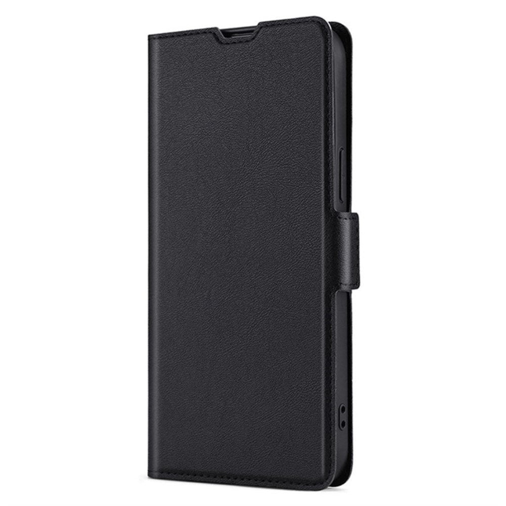 EIDERWOOD Huawei Pura 70 Ultra Flip Case in Faux Leather with Card Holder & Stand Function - Black