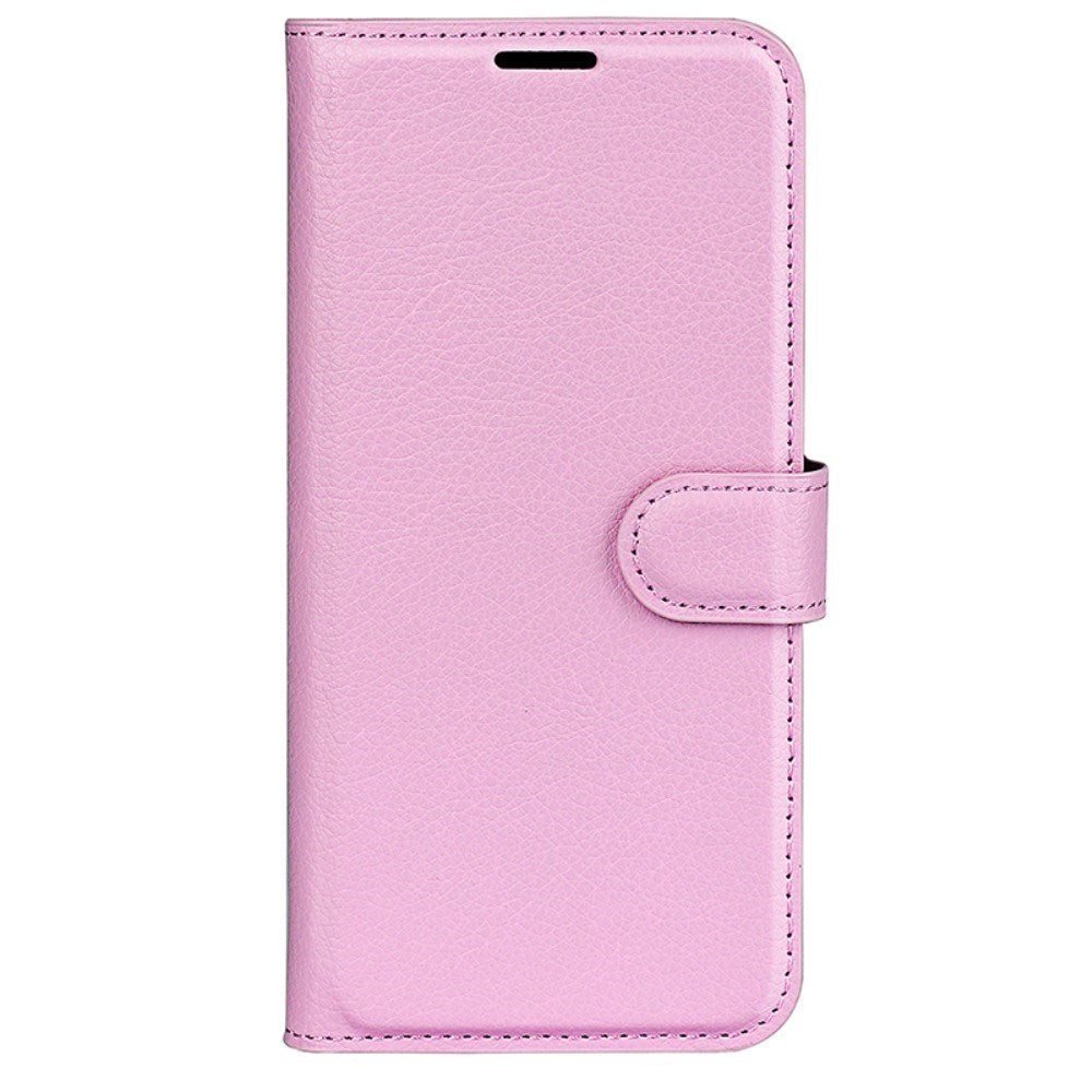EIDERWOOD Huawei Pura 70 Faux Leather Flip Case with Cardholder & Stand Function - Pink