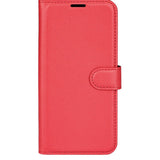 EIDERWOOD Huawei Pura 70 Faux Leather Flip Case with Cardholder & Stand Function - Red