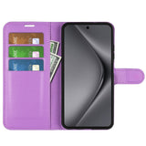 EIDERWOOD Huawei Pura 70 Pro / 70 Pro+ (Plus) Faux Leather Flip Case with Cardholder & Stand Function - Purple