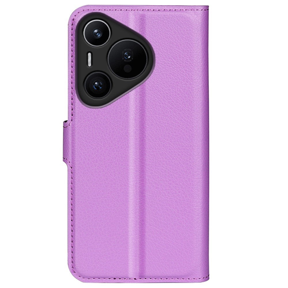 EIDERWOOD Huawei Pura 70 Pro / 70 Pro+ (Plus) Faux Leather Flip Case with Cardholder & Stand Function - Purple