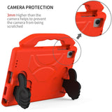 Samsung Galaxy Tab A11+ (Plus) / A9+ (Plus) EIDERWOOD Kids Case - Thumb Kickstand Case - Red