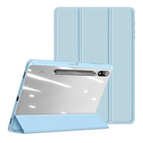 Samsung Galaxy Tab S10 Plus Shockproof Case with Pen Holder - DUX DUCIS TOBY Series - Blue