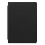 EIDERWOOD Samsung Galaxy Tab S10 Plus Vegan Leather Case with Rotating Stand Function - Black