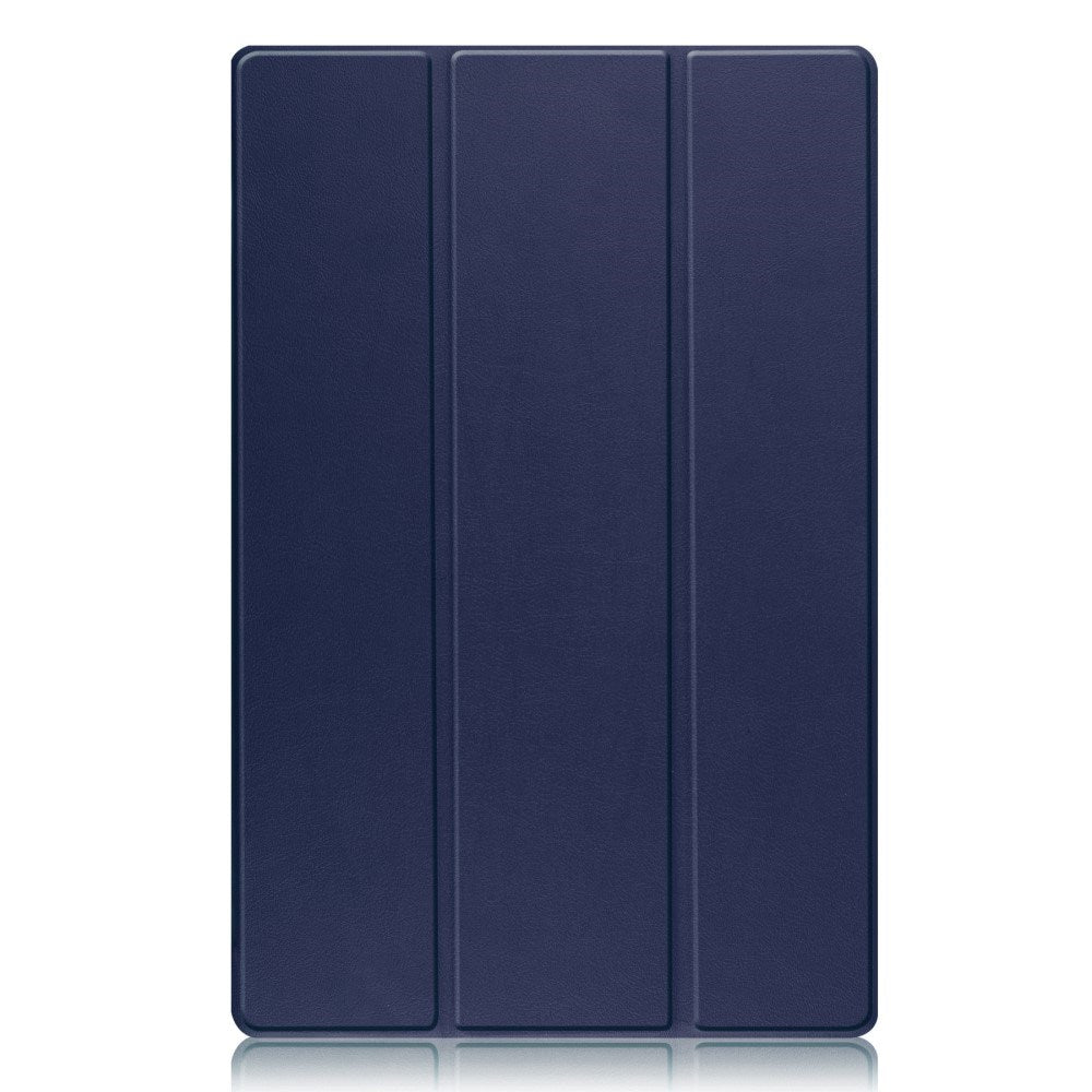 EIDERWOOD Samsung Galaxy Tab S10 Ultra Tri-Fold Leather Case with Stand - Blue