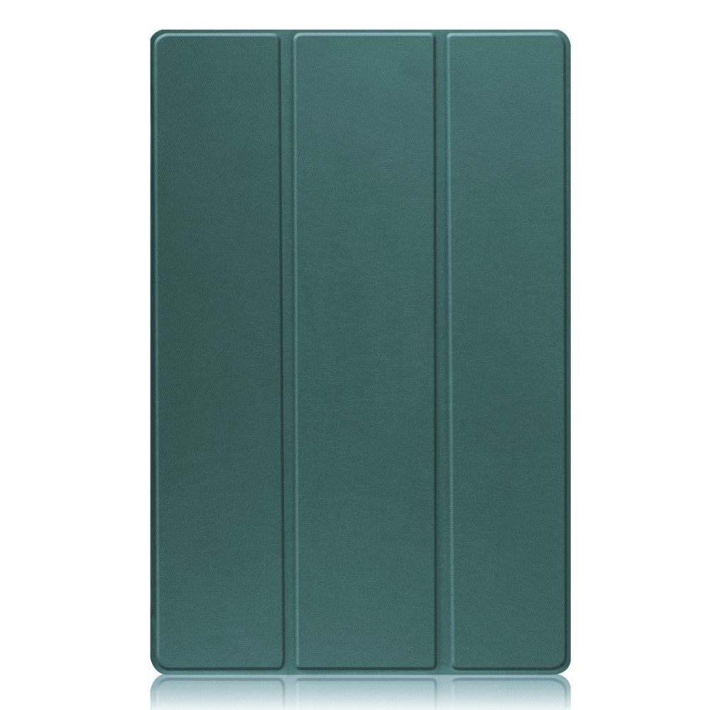 EIDERWOOD Samsung Galaxy Tab S10 Ultra Tri-Fold Leather Case with Stand - Green