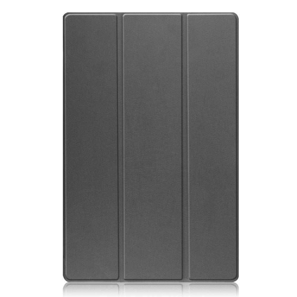 EIDERWOOD Samsung Galaxy Tab S10 Ultra Tri-Fold Leather Case with Stand - Grey