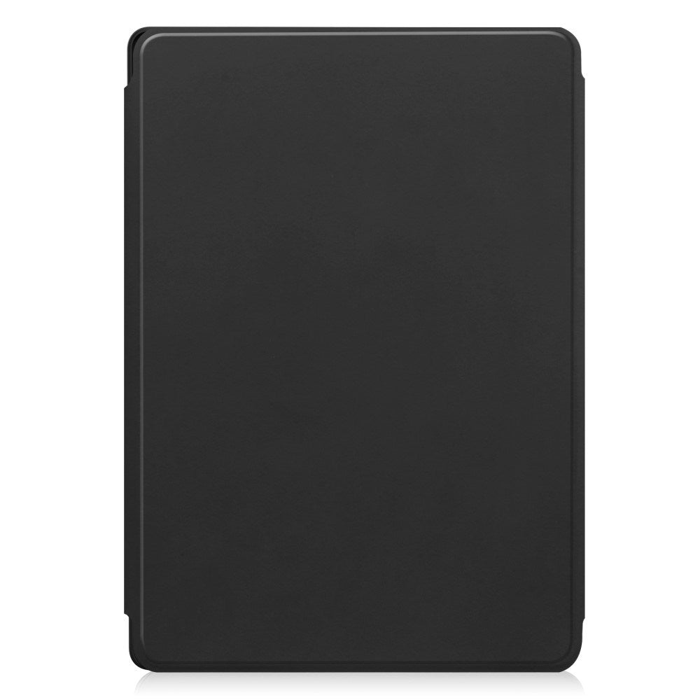 EIDERWOOD Samsung Galaxy Tab S10 Ultra Vegan Leather Case with Rotating Stand Function - Black