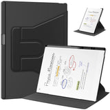 EIDERWOOD ReMarkable Paper Pro Faux Leather Plastic Case with Pen Holder - Black