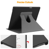 EIDERWOOD ReMarkable Paper Pro Faux Leather Plastic Case with Pen Holder - Grey