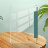 EIDERWOOD Amazon Kindle 11th Generation (2022) Faux Leather Flip Case - Transparent / Pink