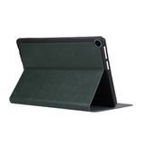 EIDERWOOD Lenovo Tab 10.1" Faux Leather Flip Case with Stand - Dark Green