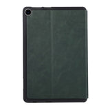 EIDERWOOD Lenovo Tab 10.1" Faux Leather Flip Case with Stand - Dark Green