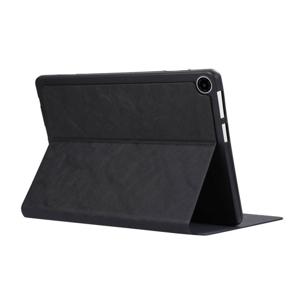 EIDERWOOD Lenovo Tab 10.1" Faux Leather Flip Case with Stand - Black