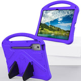 EIDERWOOD Lenovo Idea Tab Pro Anti-Drop Tablet Case with Handle and Kickstand - Purple