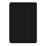 EIDERWOOD Lenovo Tab 10.1" Tri-Fold Faux Leather Flip Case - Black