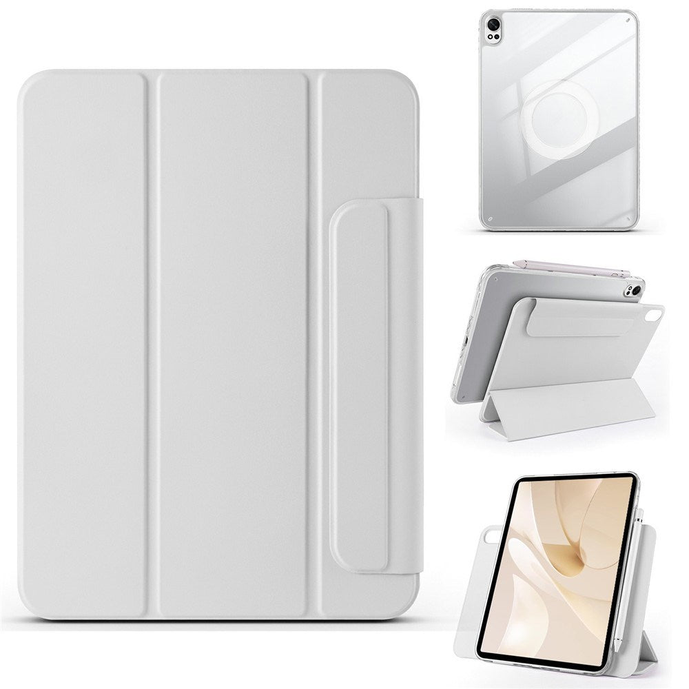 Huawei MatePad 12 X EIDERWOOD Magnetic Flip Leather Case w. Standing Function - Grey