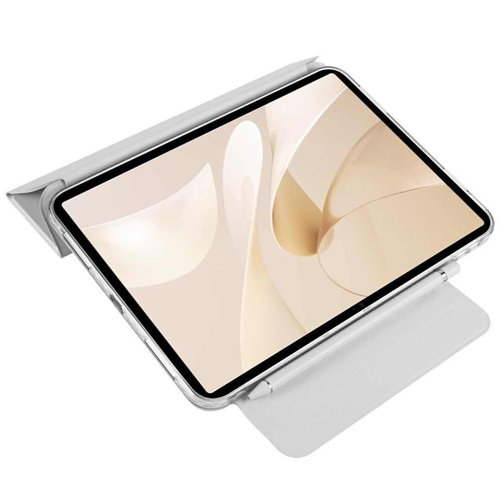 Huawei MatePad 12 X EIDERWOOD Magnetic Flip Leather Case w. Standing Function - Grey