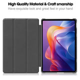 Xiaomi Redmi Pad 2 EIDERWOOD Leather Flip Case - Rose Gold