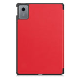 Lenovo Idea Tab 11 EIDERWOOD Leather Flip Case - Red