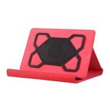 EIDERWOOD Universal Tablet Flip Case with Stand Function - 13.5 x 21.5 cm - Red