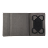EIDERWOOD Universal Tablet Flip Case with Stand Function - 18 x 26.5 cm - Grey