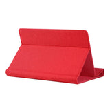 EIDERWOOD Universal Tablet Flip Case with Stand Function - 18 x 26.5 cm - Red