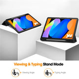 Lenovo Idea Tab 11 EIDERWOOD Leather Flip Case w. Pen Holder - Black