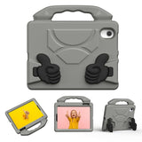 EIDERWOOD iPad Mini (2024 / 2021) Kids Case with Thumb Kickstand - Grey