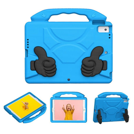 EIDERWOOD iPad 10.2" (2021 / 2020 / 2019) / Air (2019) Kids Case with Thumb Kickstand - Blue