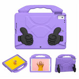 EIDERWOOD iPad 10.2" (2021 / 2020 / 2019) / Air (2019) Kids Case with Thumb Kickstand - Purple