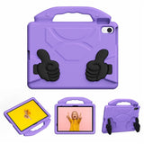 EIDERWOOD iPad 11" (2025) / Air 11" (2025 / 2024) / 10.9" (2024 / 2022) Kids Case with Thumb Kickstand - Purple
