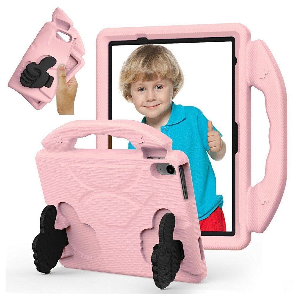 EIDERWOOD iPad Air 11" (2026 / 2025 / 2024) Kids Case with Thumb Kickstand - Pink