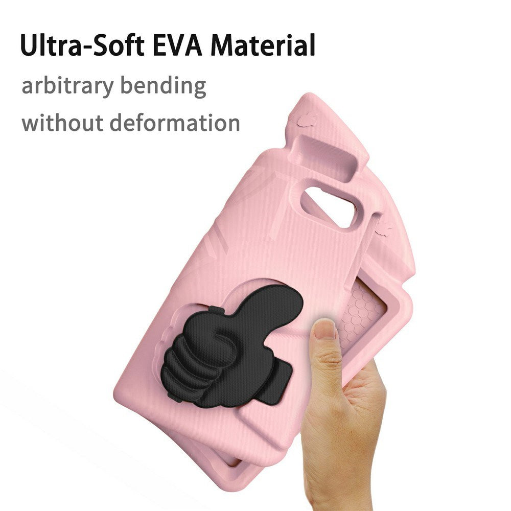 EIDERWOOD iPad 11" (2025) / Air 11" (2025 / 2024) / 10.9" (2024 / 2022) Kids Case with Thumb Kickstand - Pink