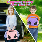 EIDERWOOD iPad 11" (2025) / Air 11" (2025 / 2024) / 10.9" (2024 / 2022) Kids Case with Thumb Kickstand - Pink