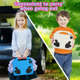 EIDERWOOD iPad Pro 11" (2025 - 2018) / Air (2022 / 2020) Kids Case with Thumb Kickstand - Blue