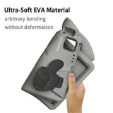 EIDERWOOD iPad Pro 11" (2025 - 2018) / Air (2022 / 2020) Kids Case with Thumb Kickstand - Grey