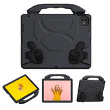 EIDERWOOD iPad Pro 12.9" (2022 / 2021 / 2020 / 2018) / Air 13" (2025 / 2024) / Pro 13" (2025 / 2024) Kids Case with Thumb Kickstand - Black