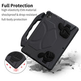 EIDERWOOD iPad Pro 12.9" (2022 / 2021 / 2020 / 2018) / Air 13" (2025 / 2024) / Pro 13" (2025 / 2024) Kids Case with Thumb Kickstand - Black