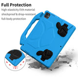 EIDERWOOD iPad Pro 12.9" (2022 / 2021 / 2020 / 2018) / Air 13" (2025 / 2024) / Pro 13" (2025 / 2024) Kids Case with Thumb Kickstand - Blue