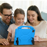 EIDERWOOD iPad Pro 12.9" (2022 / 2021 / 2020 / 2018) / Air 13" (2025 / 2024) / Pro 13" (2025 / 2024) Kids Case with Thumb Kickstand - Blue