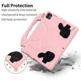 EIDERWOOD iPad Pro 12.9" (2022 / 2021 / 2020 / 2018) / Air 13" (2025 / 2024) / Pro 13" (2025 / 2024) Kids Case with Thumb Kickstand - Pink