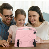 EIDERWOOD iPad Pro 12.9" (2022 / 2021 / 2020 / 2018) / Air 13" (2025 / 2024) / Pro 13" (2025 / 2024) Kids Case with Thumb Kickstand - Pink