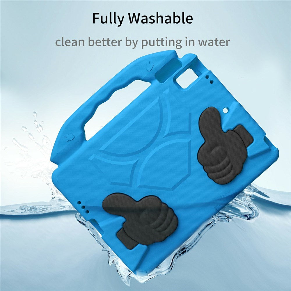 EIDERWOOD iPad 9.7" (2018 / 2017) / Air 2 / Air Kids Case with Thumb Kickstand - Blue