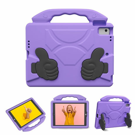 EIDERWOOD iPad 9.7" (2018 / 2017) / Air 2 / Air Kids Case with Thumb Kickstand - Purple
