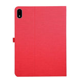 OnePlus Pad 3 Faux Leather Flip Case with Card Holder & Stand Function - Red