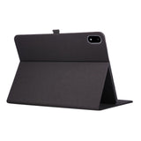OnePlus Pad 3 Faux Leather Flip Case with Card Holder & Stand Function - Black